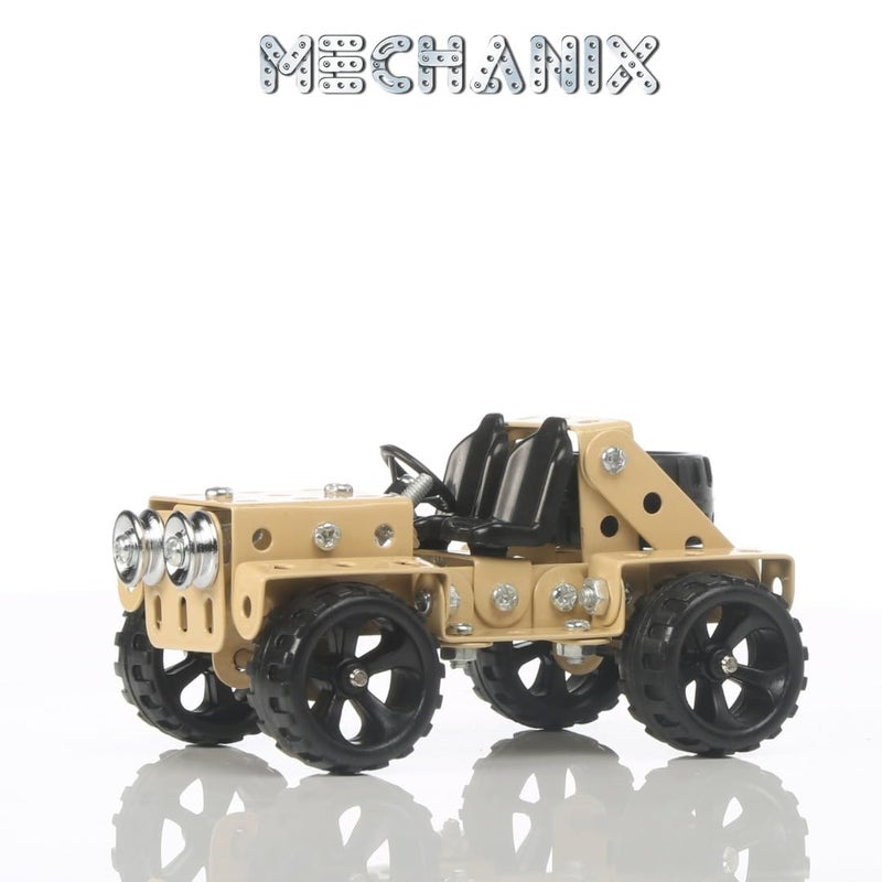 ZEPHYR Mechanix Safari Building and Construction Toy for Kids - 155 Pieces, Ages 7+ - Image 3